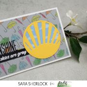 Picture of Picket Fence Studios Steel Dies-Morning Sunshine- Slim Line Die System