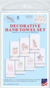 Picture of Jack Dempsey Stamped Decorative Hand Towels 17"x28" 7/Pkg Holidays