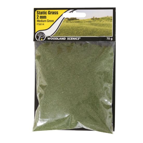 Picture of Woodland Scenics Static Grass 2mm Medium Green