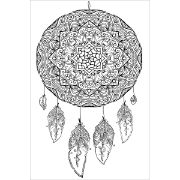 Picture of Zenbroidery Stamped Embroidery 10"X16" Dream Catcher