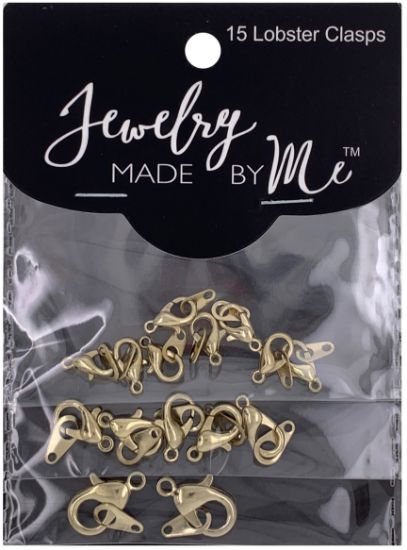 Picture of Lobster Clasp 15/Pkg Gold