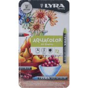 Picture of Lyra Aquacolor Water-Soluble Crayons 12/Pkg Assorted Colors