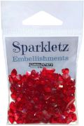 Picture of Sparkletz Embellishment Pack 10g Red Hearts
