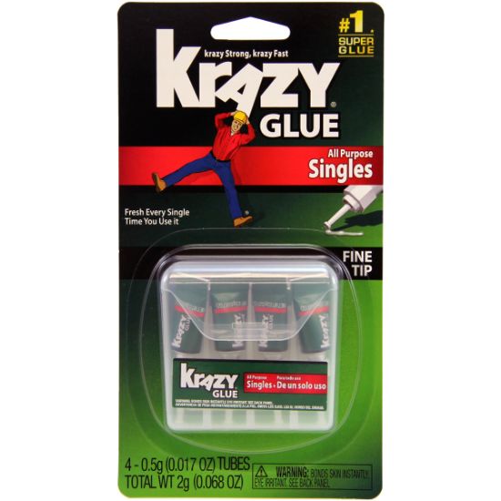 Picture of Krazy Glue(R) All-Purpose Singles 4/Pkg .017oz