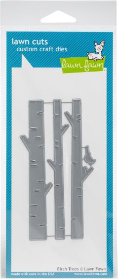 Picture of Lawn Cuts Custom Craft Die  Birch Trees