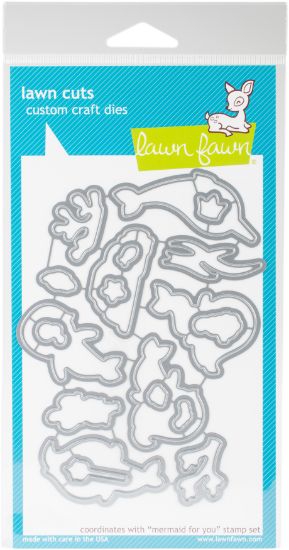 Picture of Lawn Cuts Custom Craft Die Mermaid For You