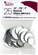 Picture of Round Glass Mirrors 25/Pkg 