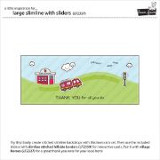 Picture of Lawn Cuts Custom Craft Die Large Slimline W/Sliders