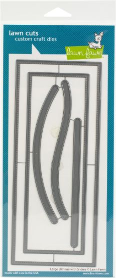 Picture of Lawn Cuts Custom Craft Die Large Slimline W/Sliders