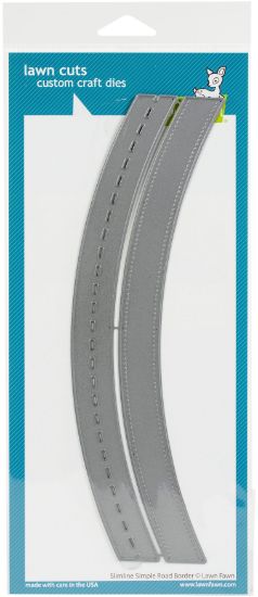 Picture of Lawn Cuts Custom Craft Die Slimline Simple Road Border