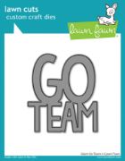 Picture of Lawn Cuts Custom Craft Die-Giant Go Team