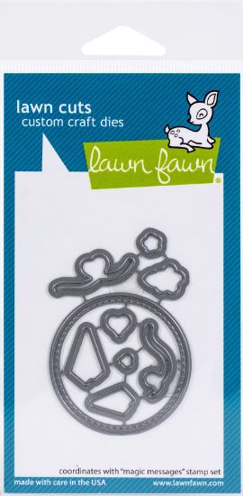 Picture of Lawn Cuts Custom Craft Die-Magic Messages