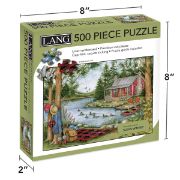 Picture of Lang Jigsaw Puzzle 500 Pieces Picnic By The Lake