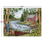 Picture of Lang Jigsaw Puzzle 500 Pieces Picnic By The Lake