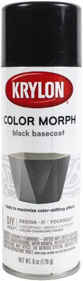 Picture of Krylon(R) Color Morph Basecoat High-Gloss 6oz Black