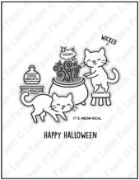 Picture of Lawn Fawn Clear Stamps 3"X4"-Purrfectly Wicked Add-On