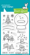 Picture of Lawn Fawn Clear Stamps 4"X6" Snow Globe Scenes