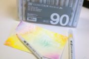 Picture of Kuretake ZIG Clean Color Real Brush Marker Set 90/Pkg 