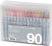 Picture of Kuretake ZIG Clean Color Real Brush Marker Set 90/Pkg 