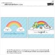 Picture of Lawn Cuts Custom Craft Die  Stitched Rainbow