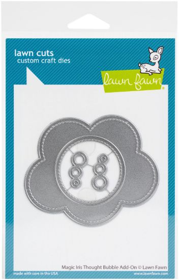 Picture of Lawn Cuts Custom Craft Die Magic Iris Thought Bubble Add-On