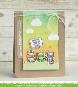 Picture of Lawn Fawn Clear Stamps 3"X4" Say What? Masked Critters