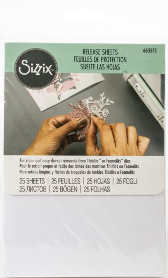 Picture of Sizzix Release Sheets 4"X6" 25/Pkg 