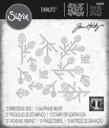 Picture of Sizzix Thinlits Dies By Tim Holtz 13/Pkg-Pine Patterns