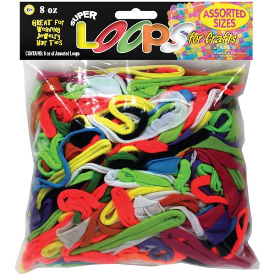 Picture of Polyester Loops 8oz  Assorted 