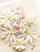 Picture of Poppystamps Metal Dies-Miss You Moonlight Script