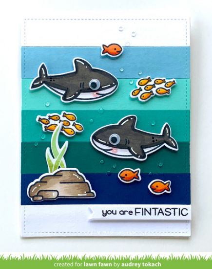 Picture of Lawn Fawn Clear Stamps 3"X2" Duh-Nuh Flip-Flop