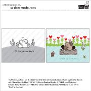 Picture of Lawn Fawn Clear Stamps 3"X2"-So Dam Much