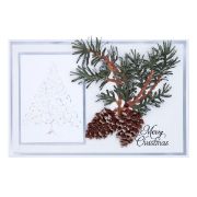 Picture of Spellbinders Glimmer Hot Foil Plate-Flourished Tree- Winter Garden