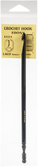 Picture of Lacis Ebony Crochet Hook Size J10/6mm