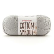 Picture of Premier Cotton Sprout Worsted Yarn-Silver