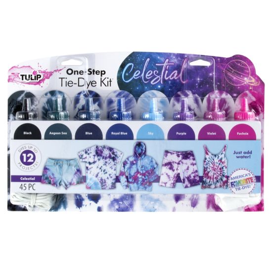 Picture of Tulip One-Step Tie-Dye Kit 8 Color Kit-Celestial
