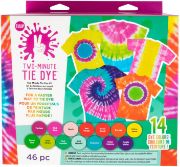 Picture of Tulip Two-Minute Tie Dye Color Kit 14/Pkg Extra Large 