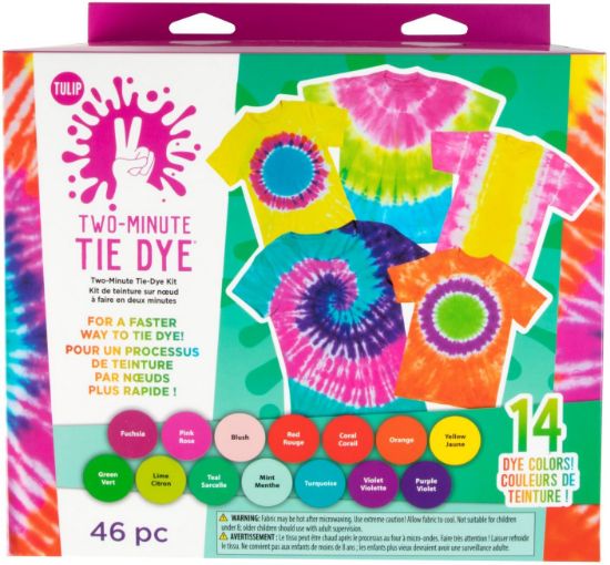 Picture of Tulip Two-Minute Tie Dye Color Kit 14/Pkg Extra Large 