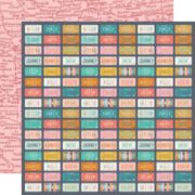 Picture of Let's Go! Double-Sided Cardstock 12"X12"-Enjoy The Ride