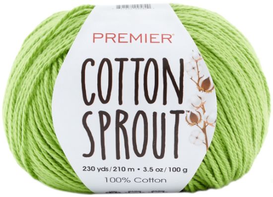 Picture of Premier Yarns Cotton Sprout Yarn Lime