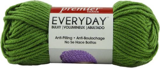 Picture of Premier Yarns Everyday Bulky Yarn Green