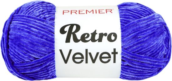 Picture of Premier Yarns Retro Velvet Cobalt