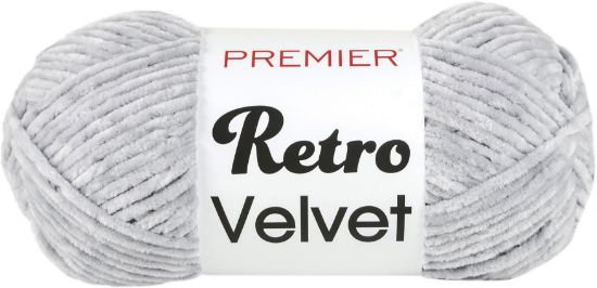Picture of Premier Yarns Retro Velvet Light Grey