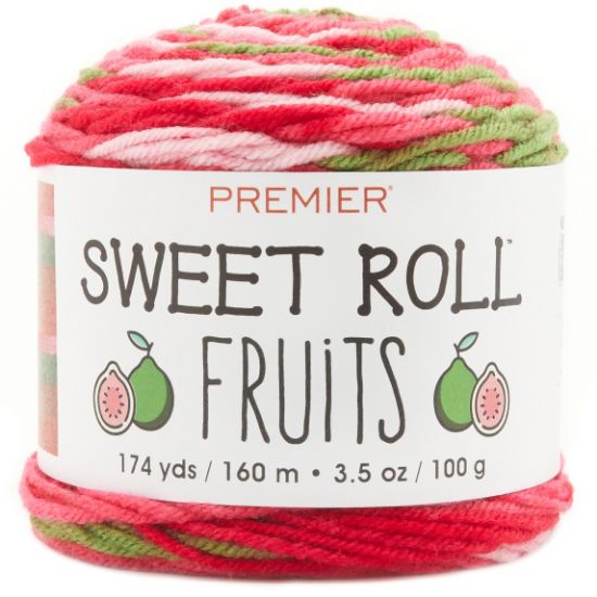 Picture of Premier Yarns Sweet Roll Fruits Yarn-Guava