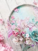 Picture of Prima Marketing Double-Sided Paper Pad 12"X12" 14/Pkg-Postcards From Paradise, 6 Foiled Design