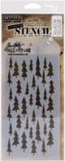 Picture of Tim Holtz Layered Stencil 4.125"X8.5" Tree Lot