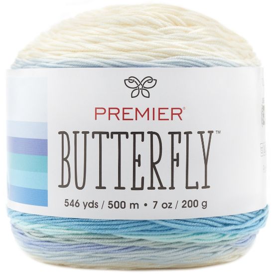 Picture of Premier Yarns Butterfly Yarn Blue Skies