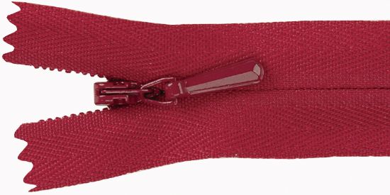 Picture of Unique Invisible Zipper 22" Burgundy