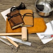 Picture of Leathercraft Kit Light Tan Journal