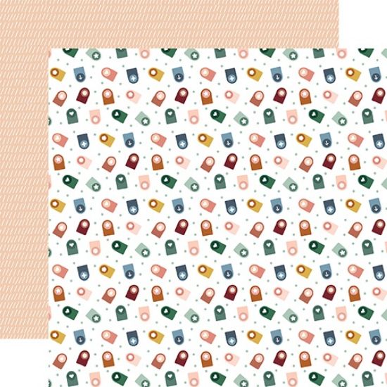 Picture of Let's Create Double-Sided Cardstock 12"X12"-Making Shapes